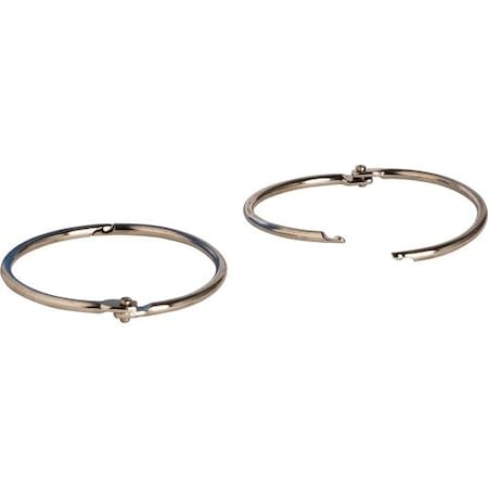 Business Source RING, BOOK, 2in, NICKEL, 50PC, 50PK BSN01439